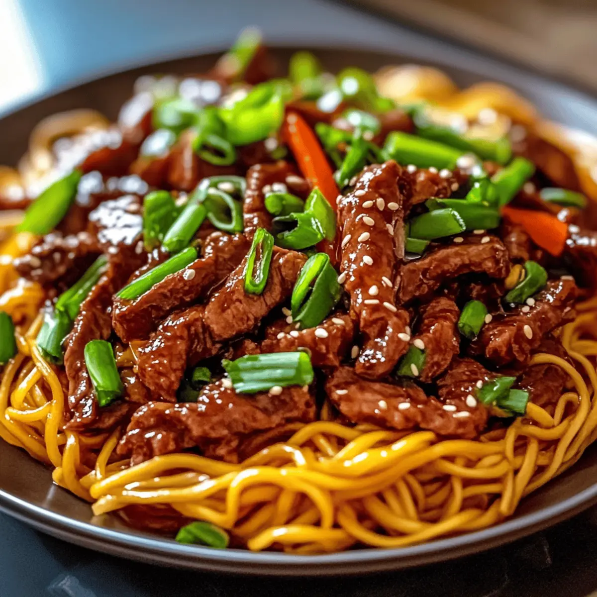 Sticky Beef Noodles gauby8