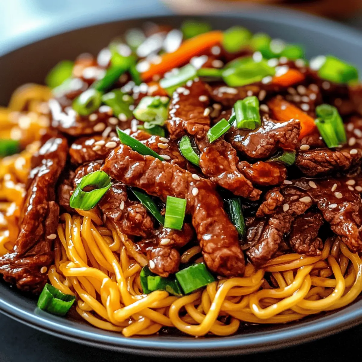 Sticky Beef Noodles: Your New Go-To Comfort Meal!