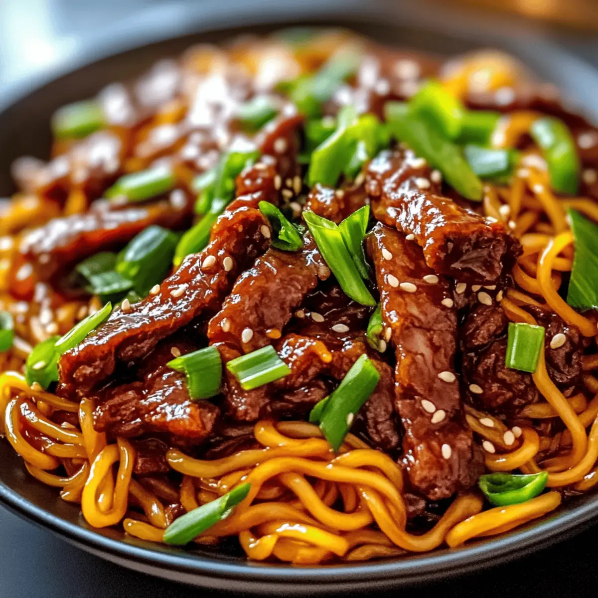 Sticky Beef Noodles lvrnuk