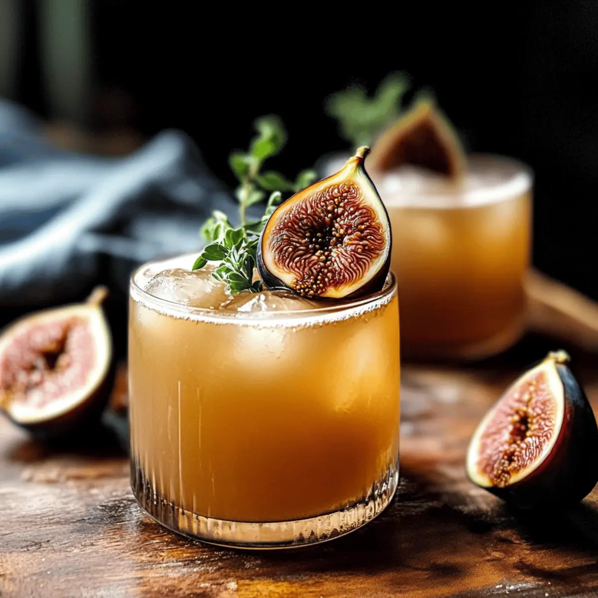Cozy Up with a Fig Dark and Stormy Cocktail This Autumn