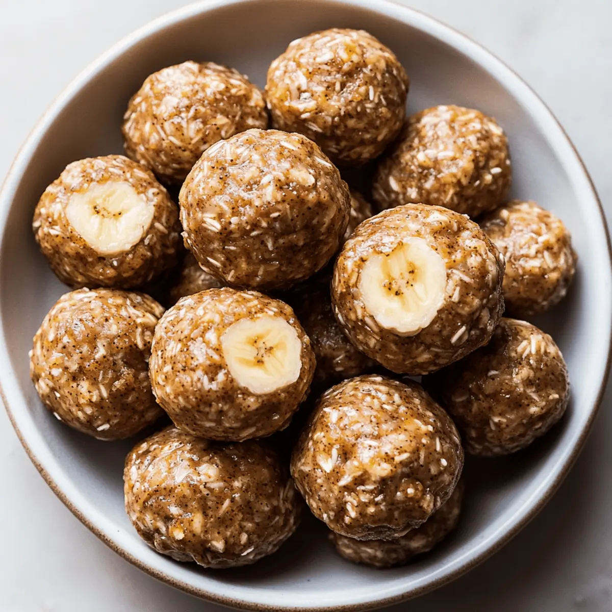 No-Bake Banana Cinnamon Energy Bites for Easy Snacking