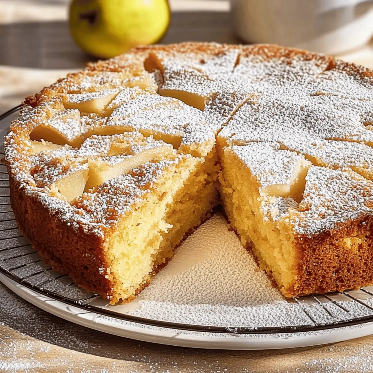 Irresistible Pear and Almond Cake: Simple Yet Divine Delight