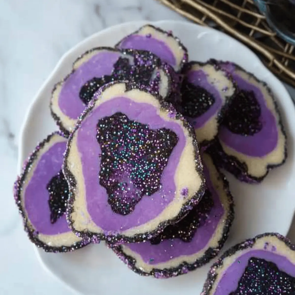 Geode Cookies for Irresistible Festive Fun