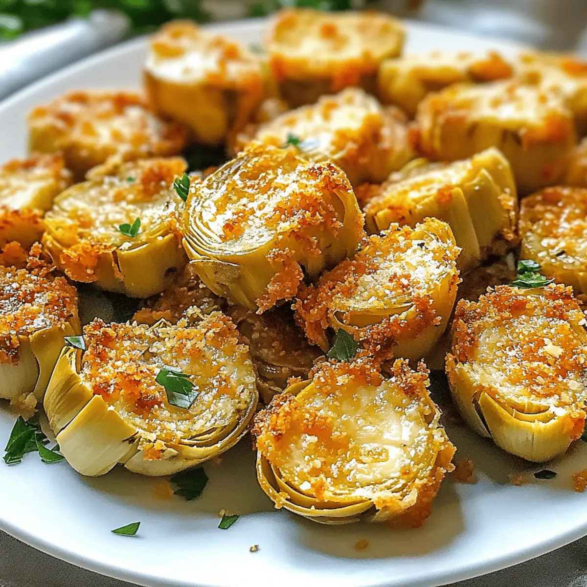 Crispy Parmesan Artichoke Hearts: A Crunch You Can’t Resist