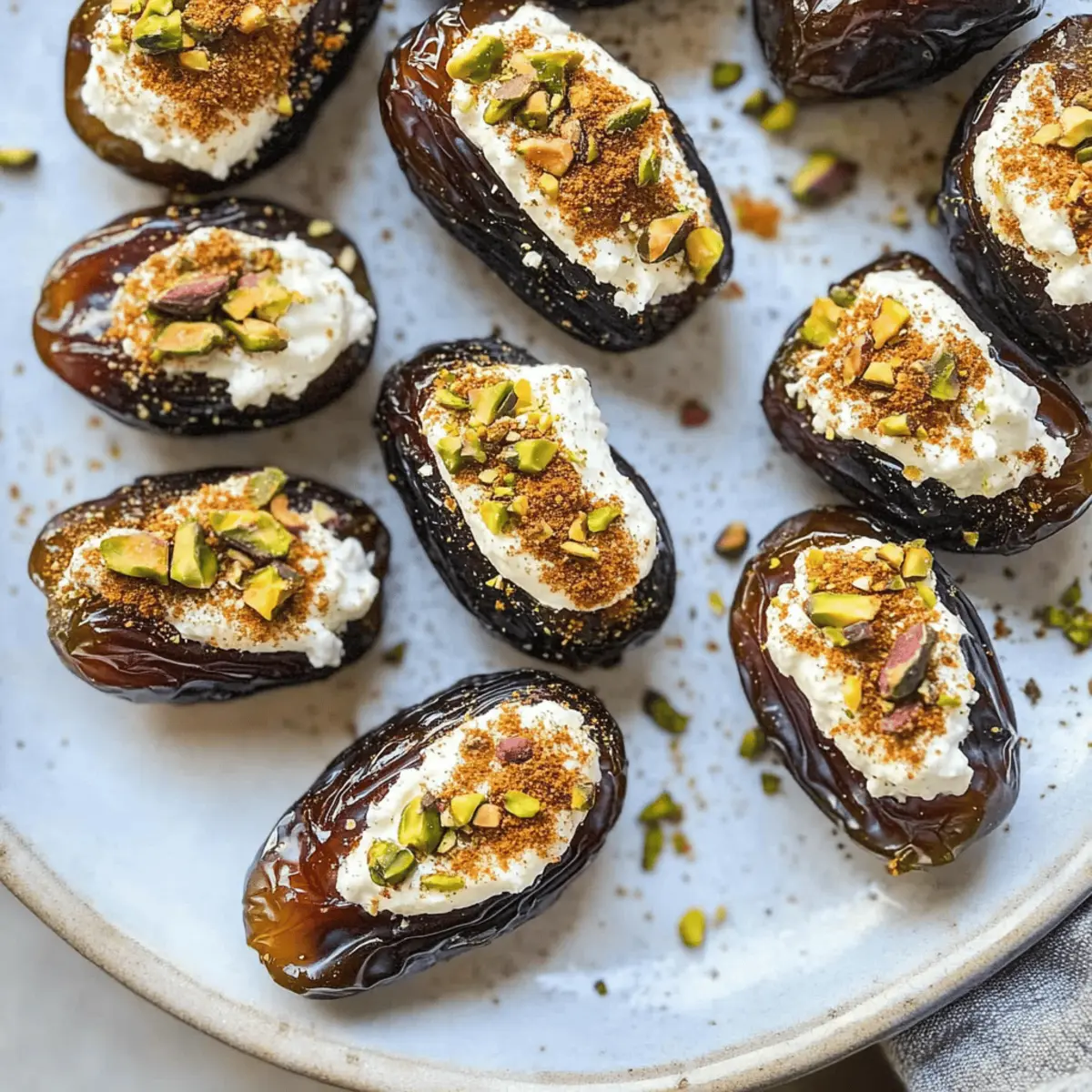 Easy Stuffed Dates with Goat Cheese for a Sweet-Savory Treat