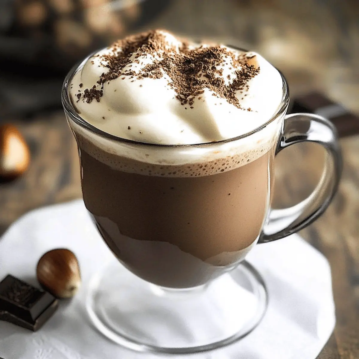 Chestnut Hot Chocolate: Cozy Up with Boozy Whipped Cream