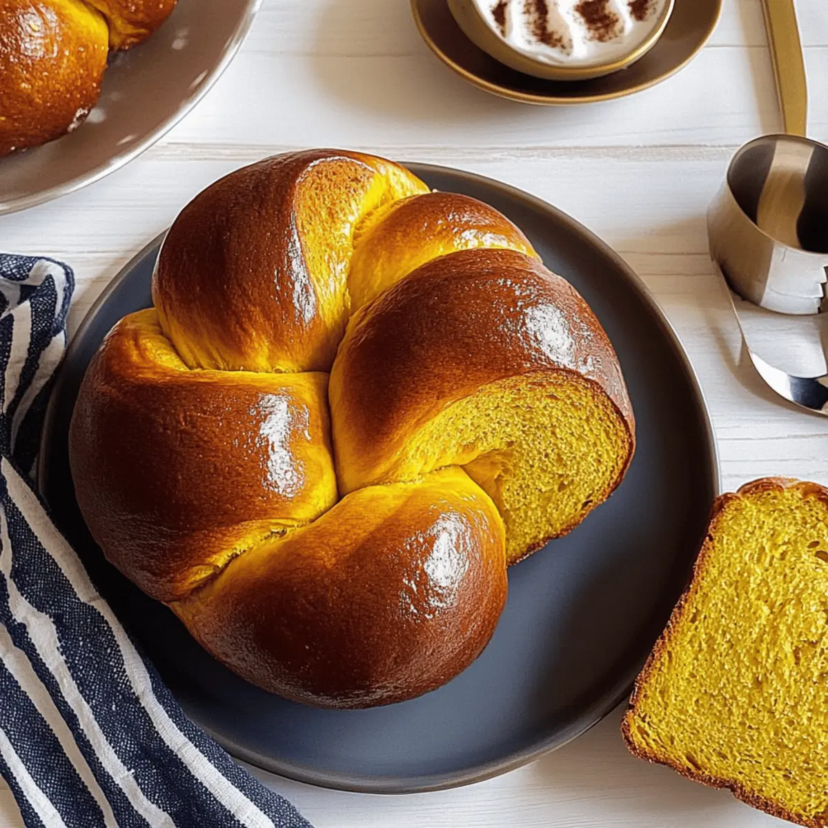 Soft and Sweet Pumpkin Challah for Your Cozy Fall Gatherings