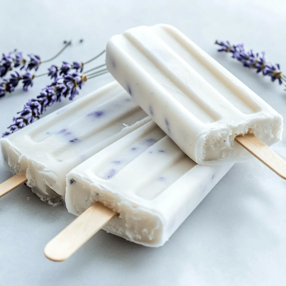 Lavender Moon Milk Popsicles for a Relaxing Summer Treat