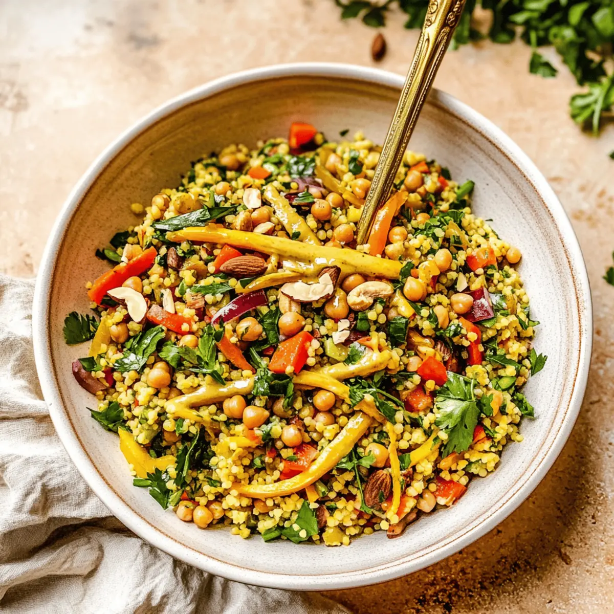 Delicious Curried Chickpea Couscous Salad for Vibrant Meals