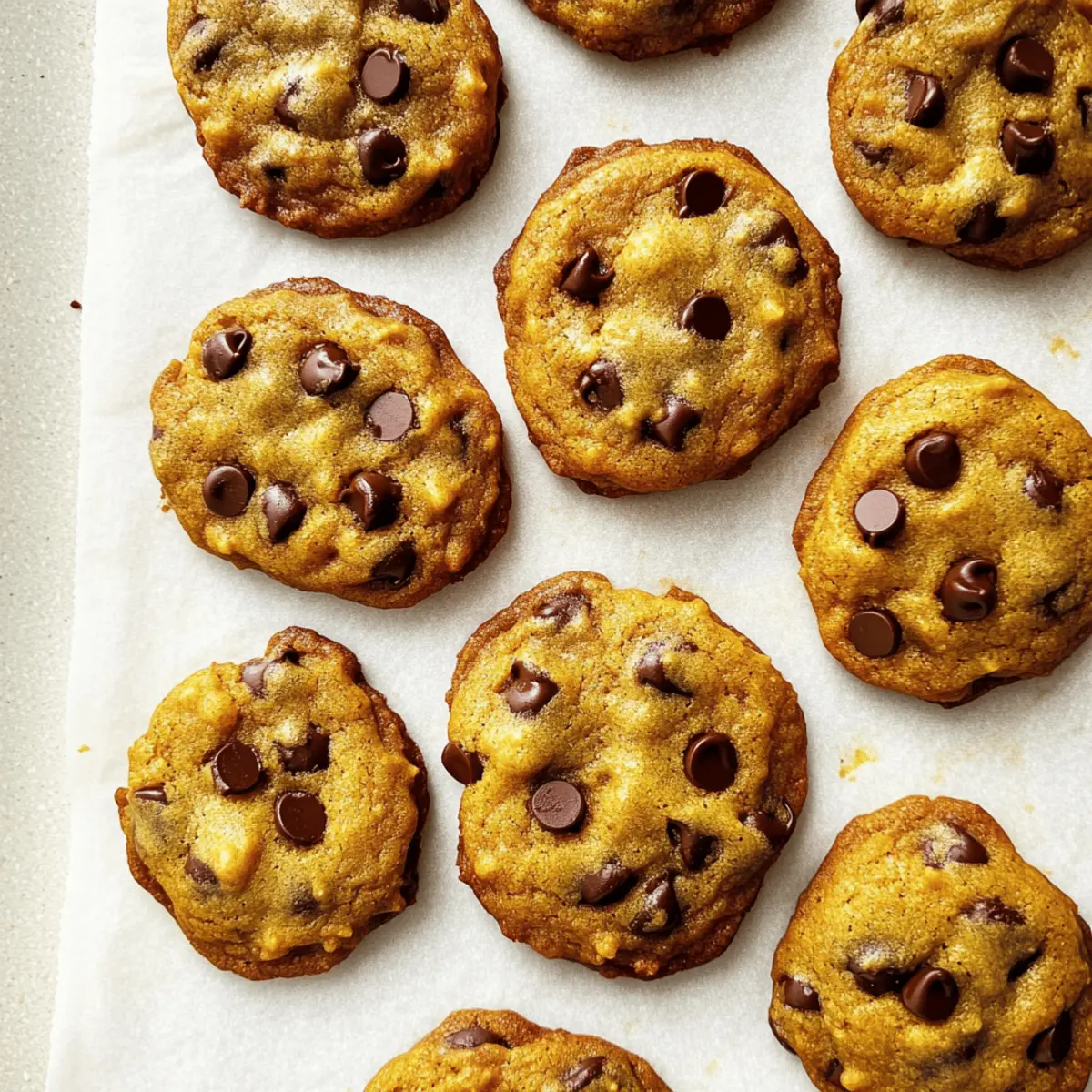 Irresistibly Soft Pumpkin Chocolate Chip Cookies for Fall Bliss