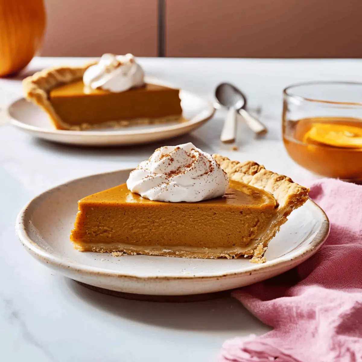Irresistibly Creamy Vegan Pumpkin Pie for Fall Bliss