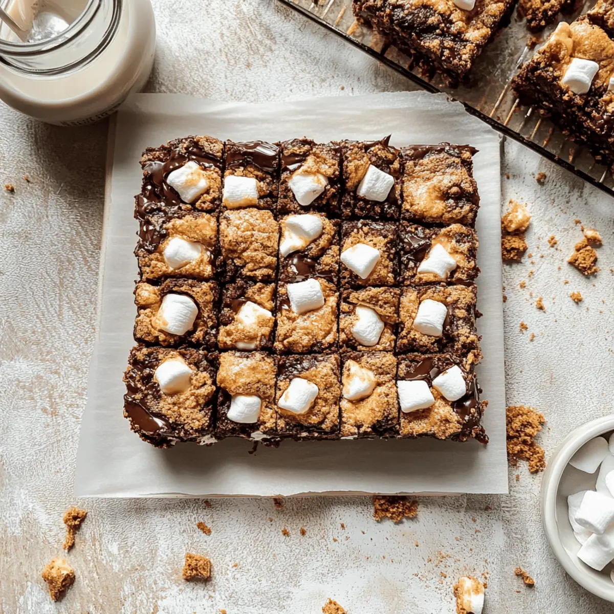 Indulge in Ooey-Gooey Tahini S'mores Bars Your New Summer Treat