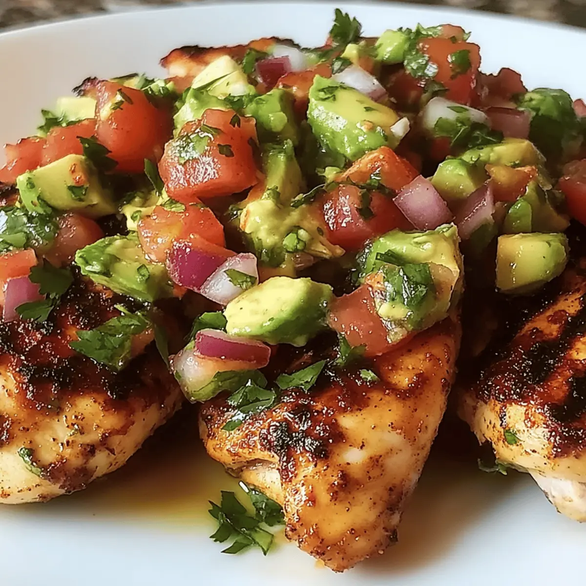 Fiesta Lime Chicken with Avocado: Quick and Flavor-Packed Delight