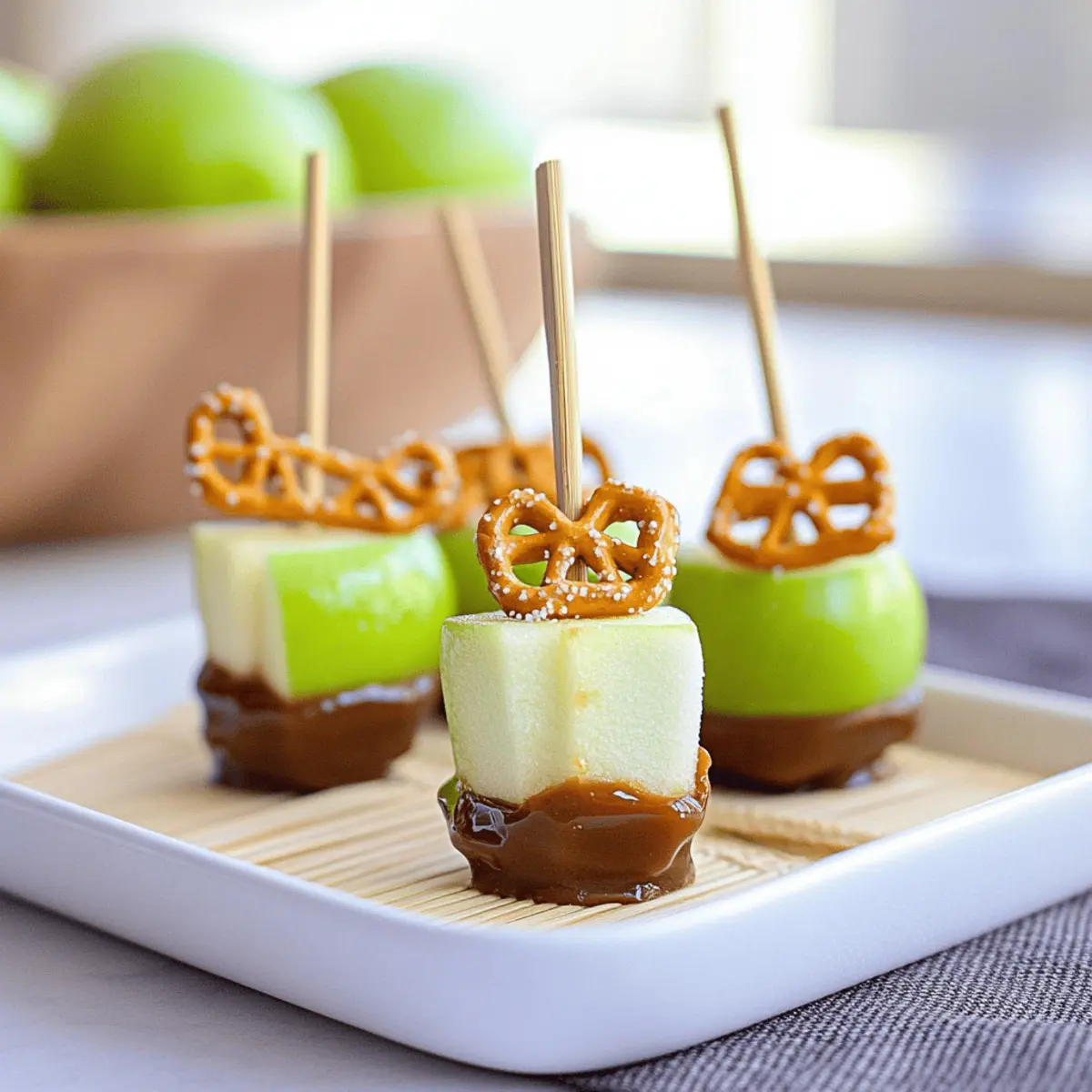 3-Ingredient Caramel Apple Bites for Crunchy Fall Bliss