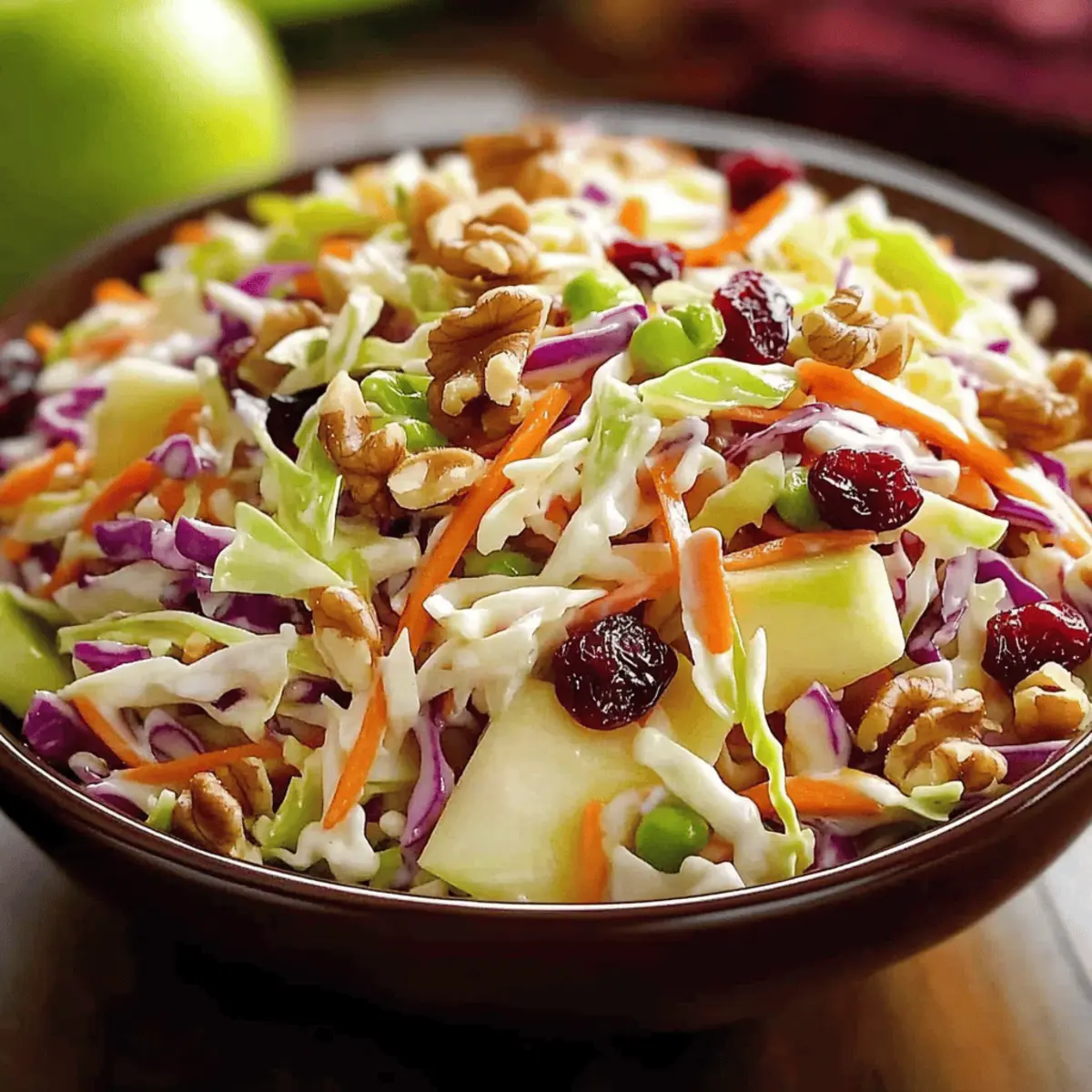 Apple Cranberry Coleslaw vggvlm