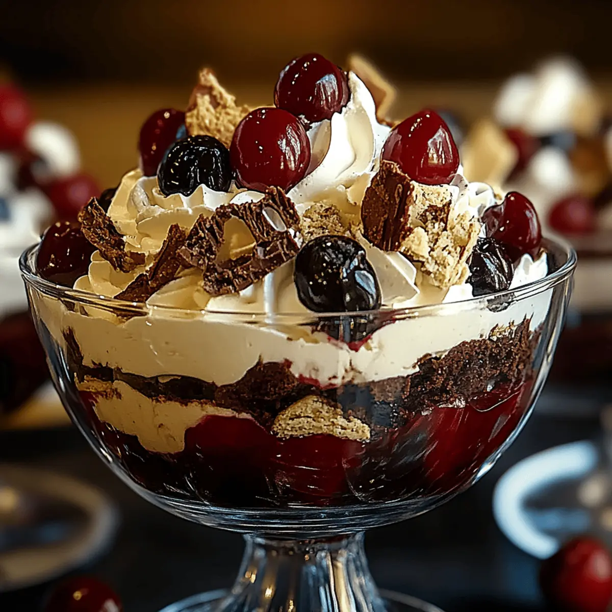 Black Forest Trifle for Christmas tdatsg