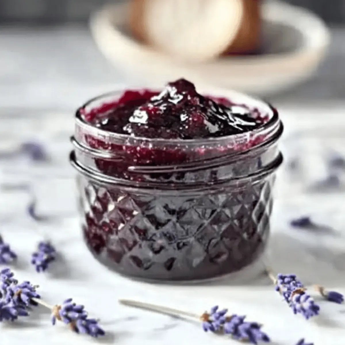 Blueberry Lavender Jam bjhvct