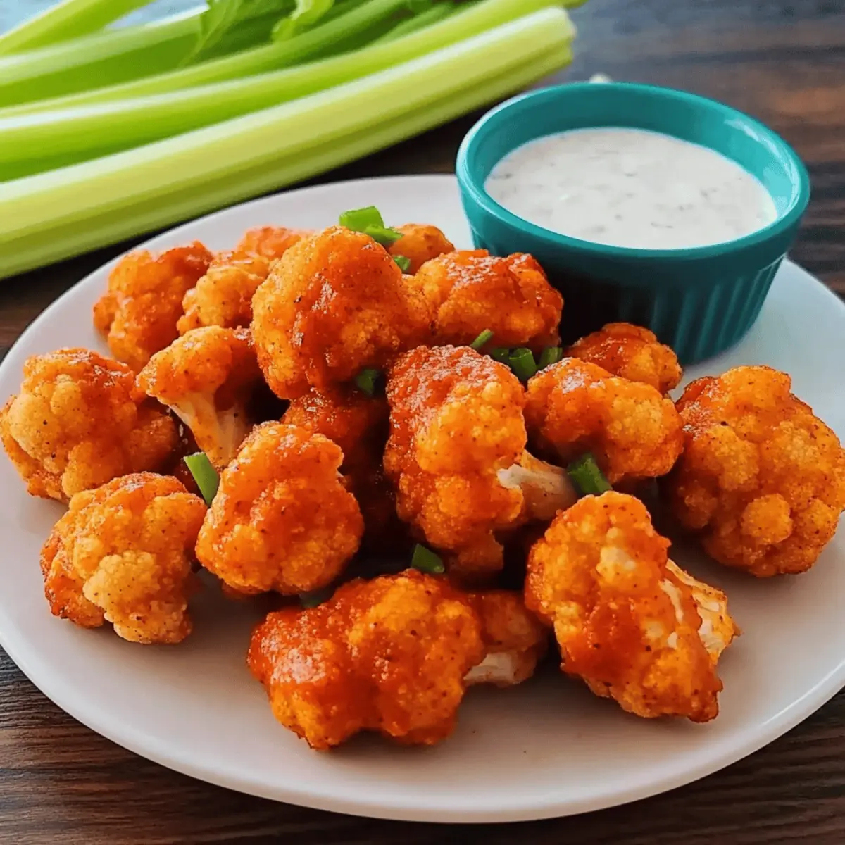 Buffalo Cauliflower Wings idvdci