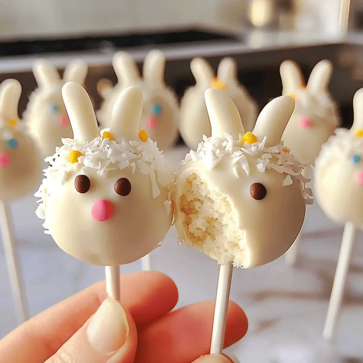 Bunny Tail Cake Pops k0k2co