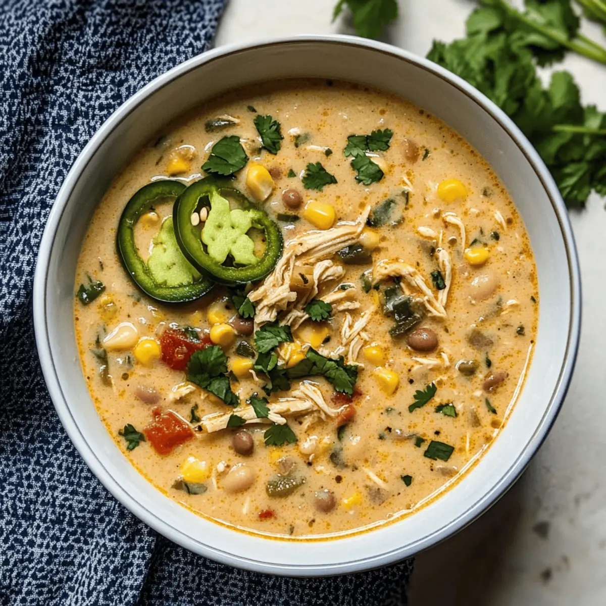 Creamy Cajun White Chicken Chili for a Family-Favorite Feast