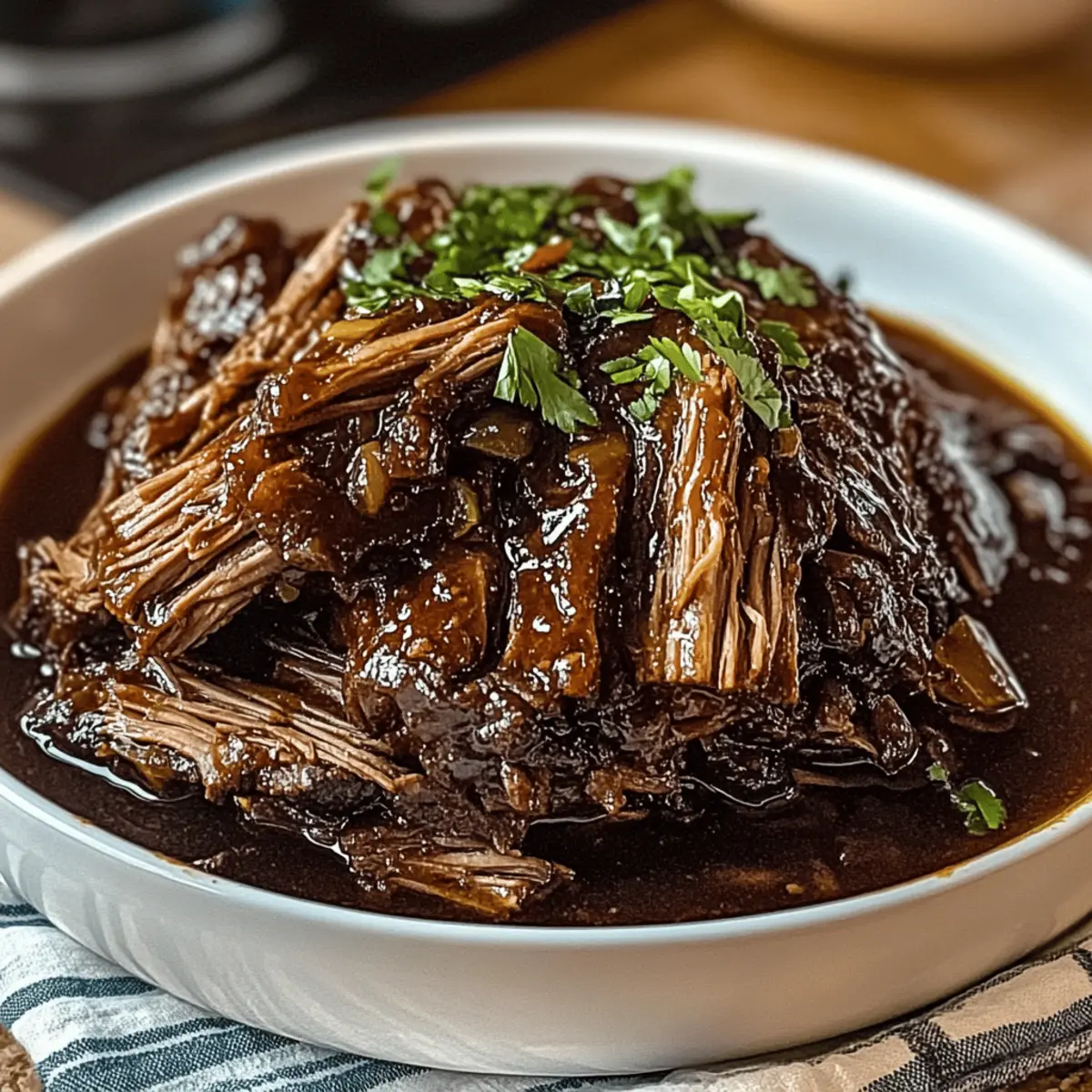 Caramelized Pulled Beef Brisket gvqpb8