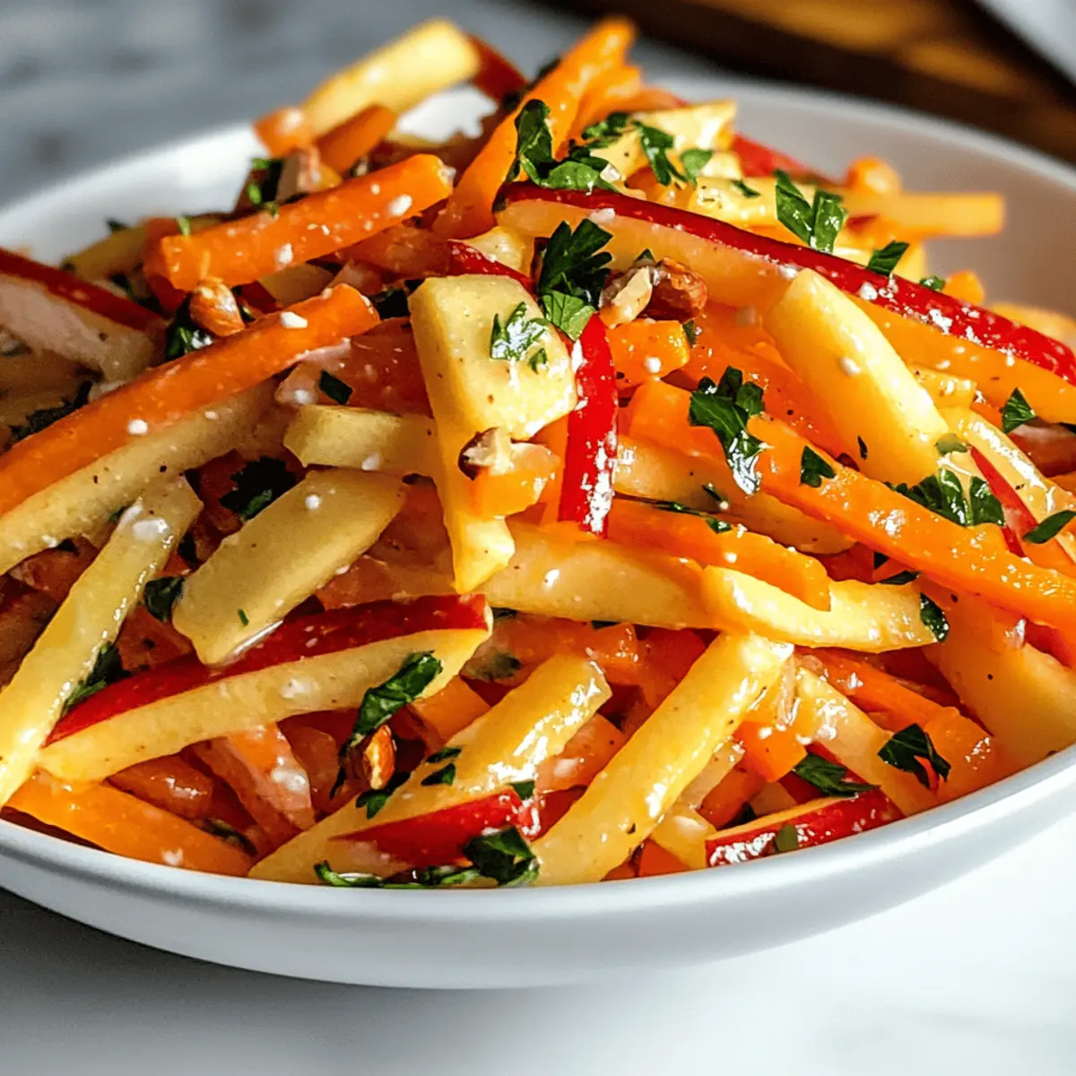 Carrot Apple Salad pamwqn