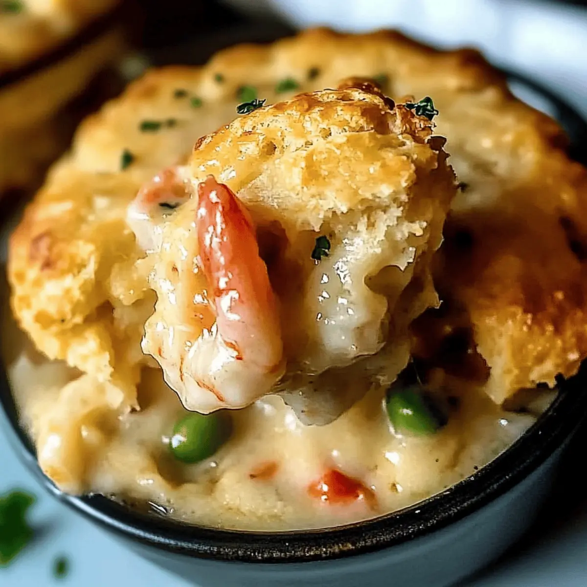 Cheddar Bay Biscuit Seafood Pot Pie gkvwk7