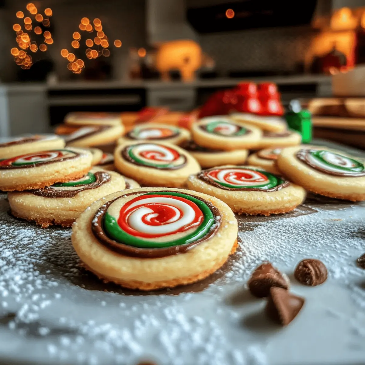 Christmas Pinwheel Cookies z3n4by