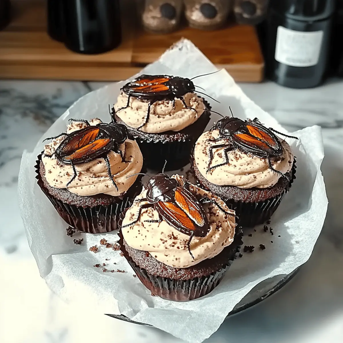 Cockroach Cupcakes cpdc8n