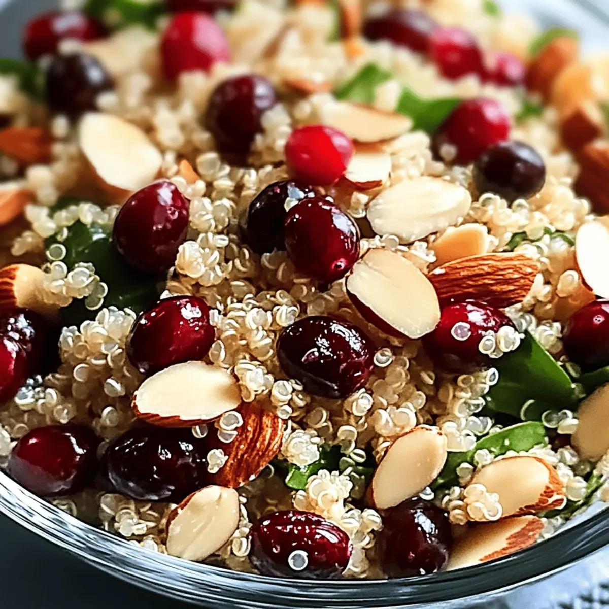 Cranberry Almond Quinoa Salad that Refreshes Your Taste Buds