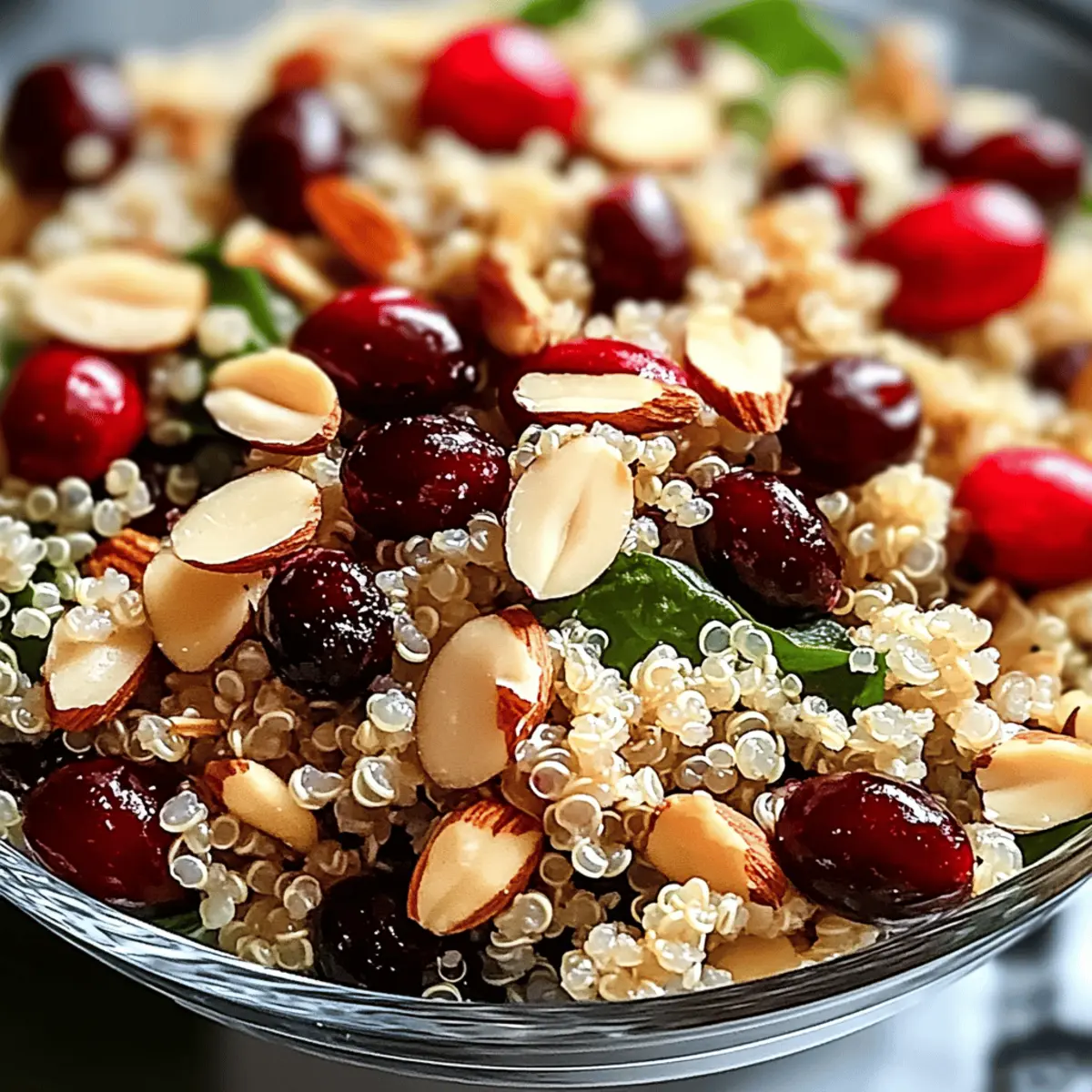 Cranberry Almond Quinoa Salad fqkjvv