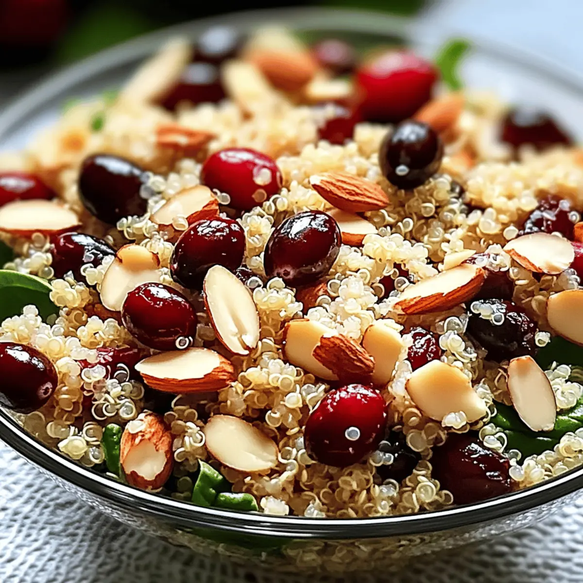 Cranberry Almond Quinoa Salad wlujhp