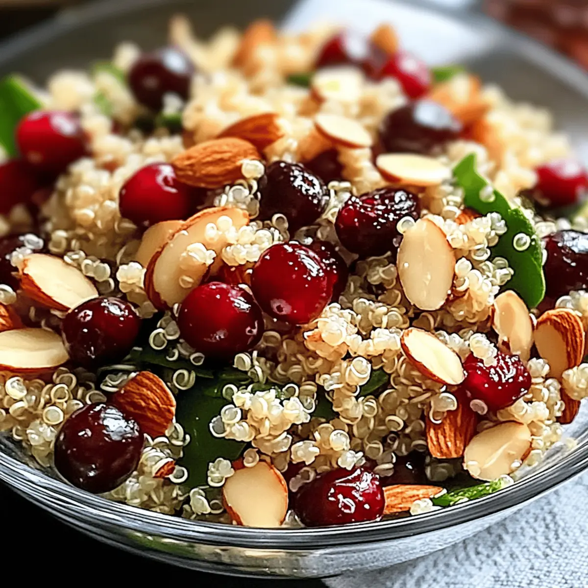 Cranberry Almond Quinoa Salad z0o2hc