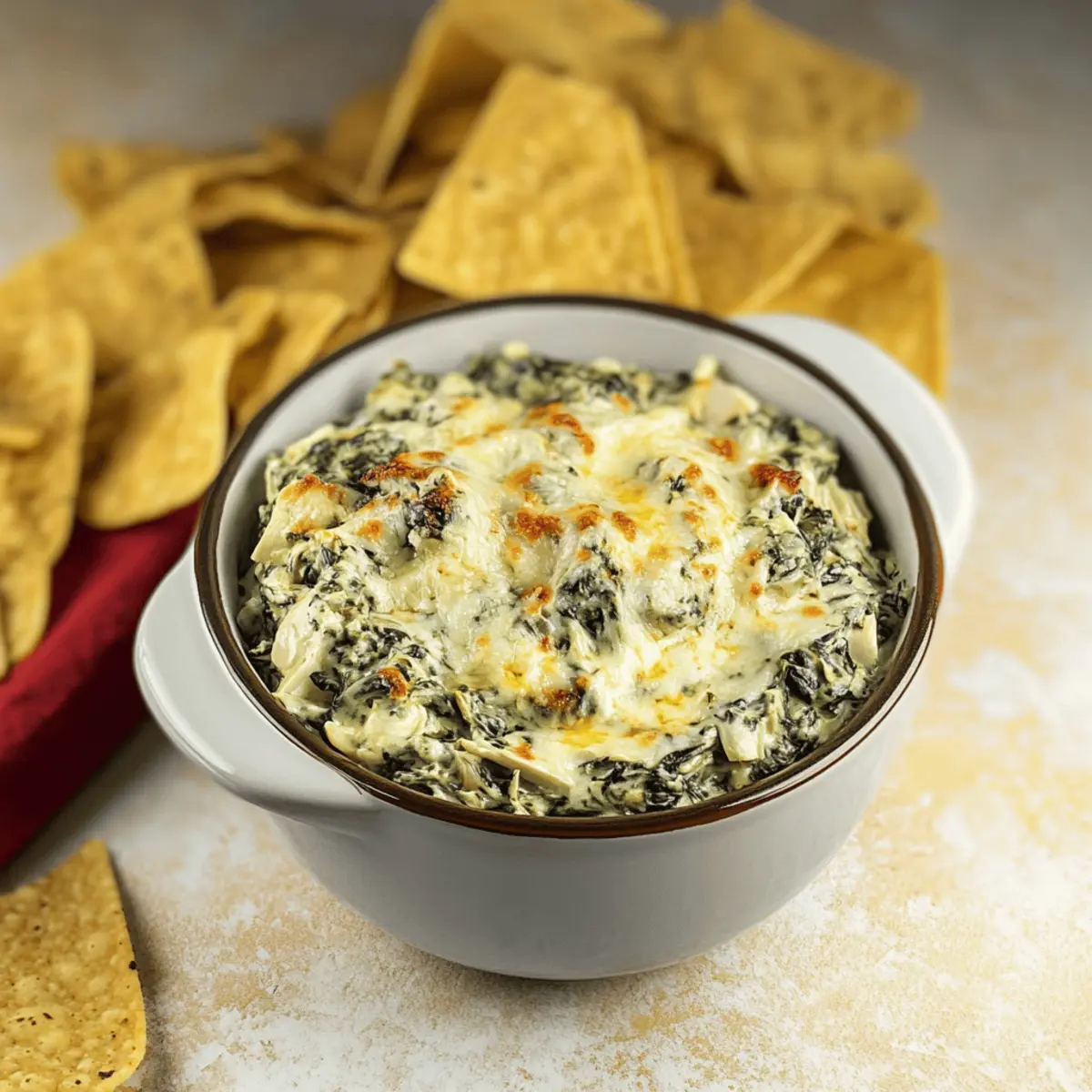 Crockpot Spinach Artichoke Dip with Frozen Spinach r8e0zv