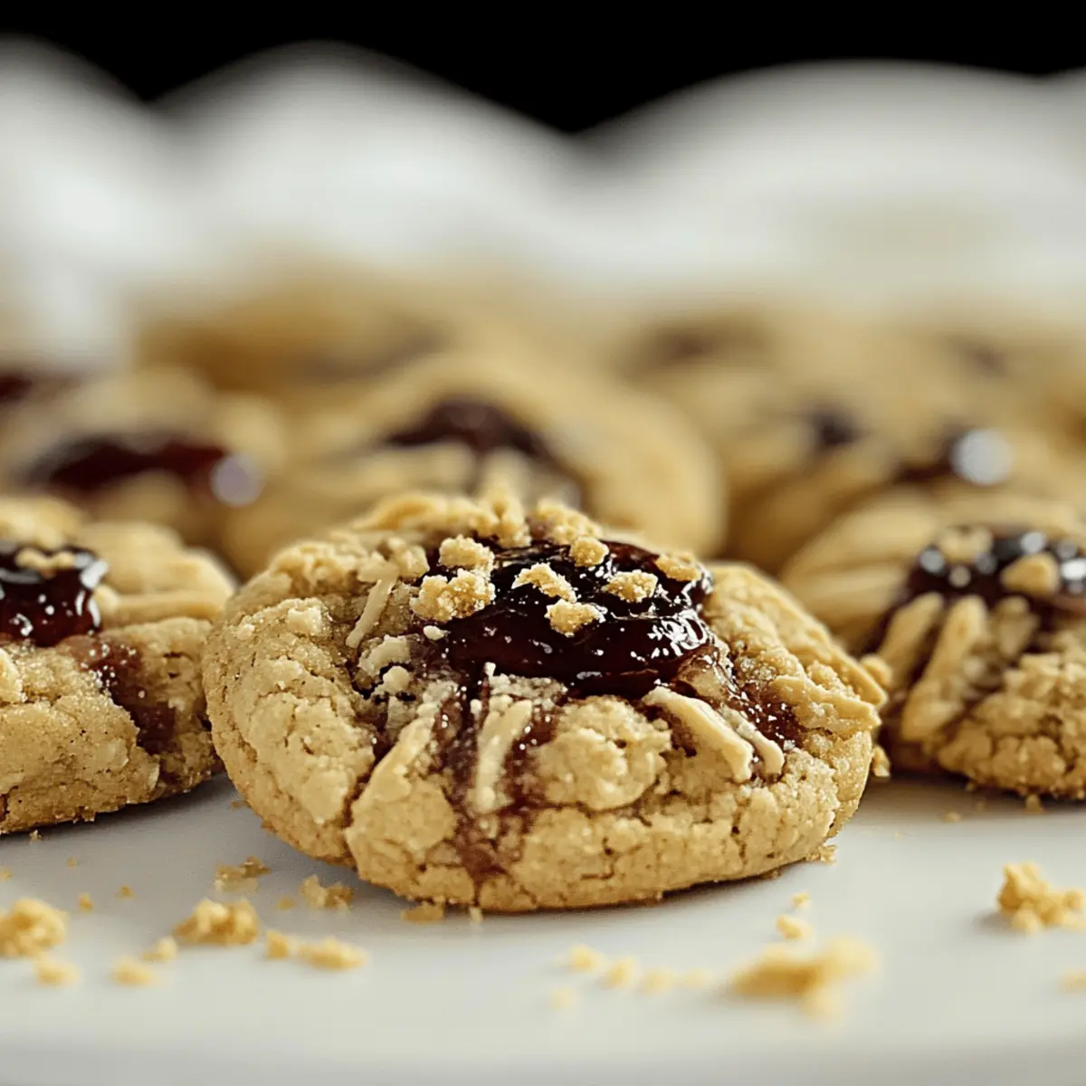 Easy Peanut Butter and Jelly Cookies u9rshd