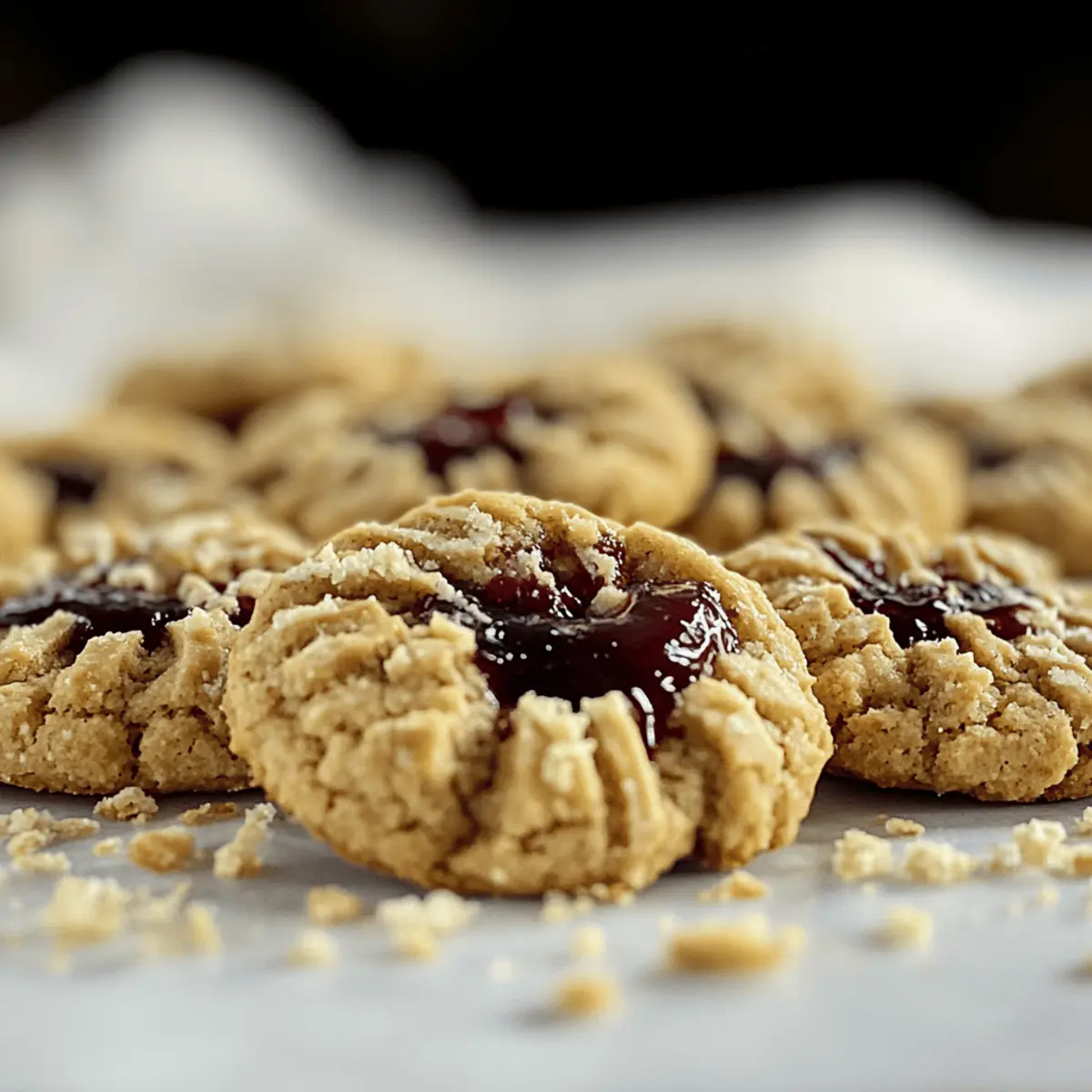 Easy Peanut Butter and Jelly Cookies vpnj9g