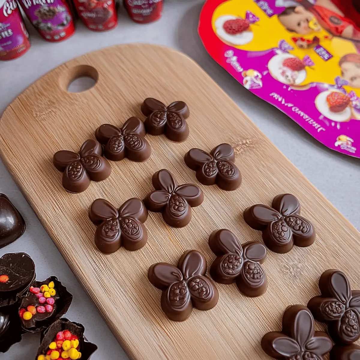 Magical Fizzing Whizzbees Chocolate Candies for Fun Snacking