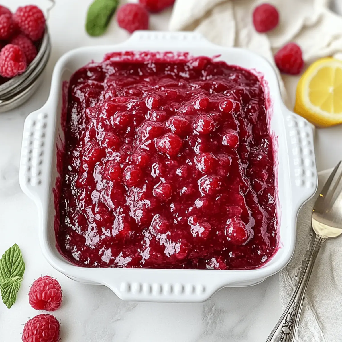 Fresh Raspberry Tiramisu rjeabu