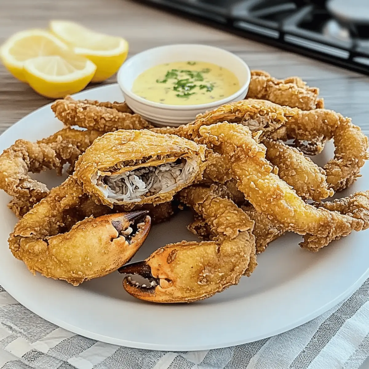 Fried Soft Shell Crabs kkscqn