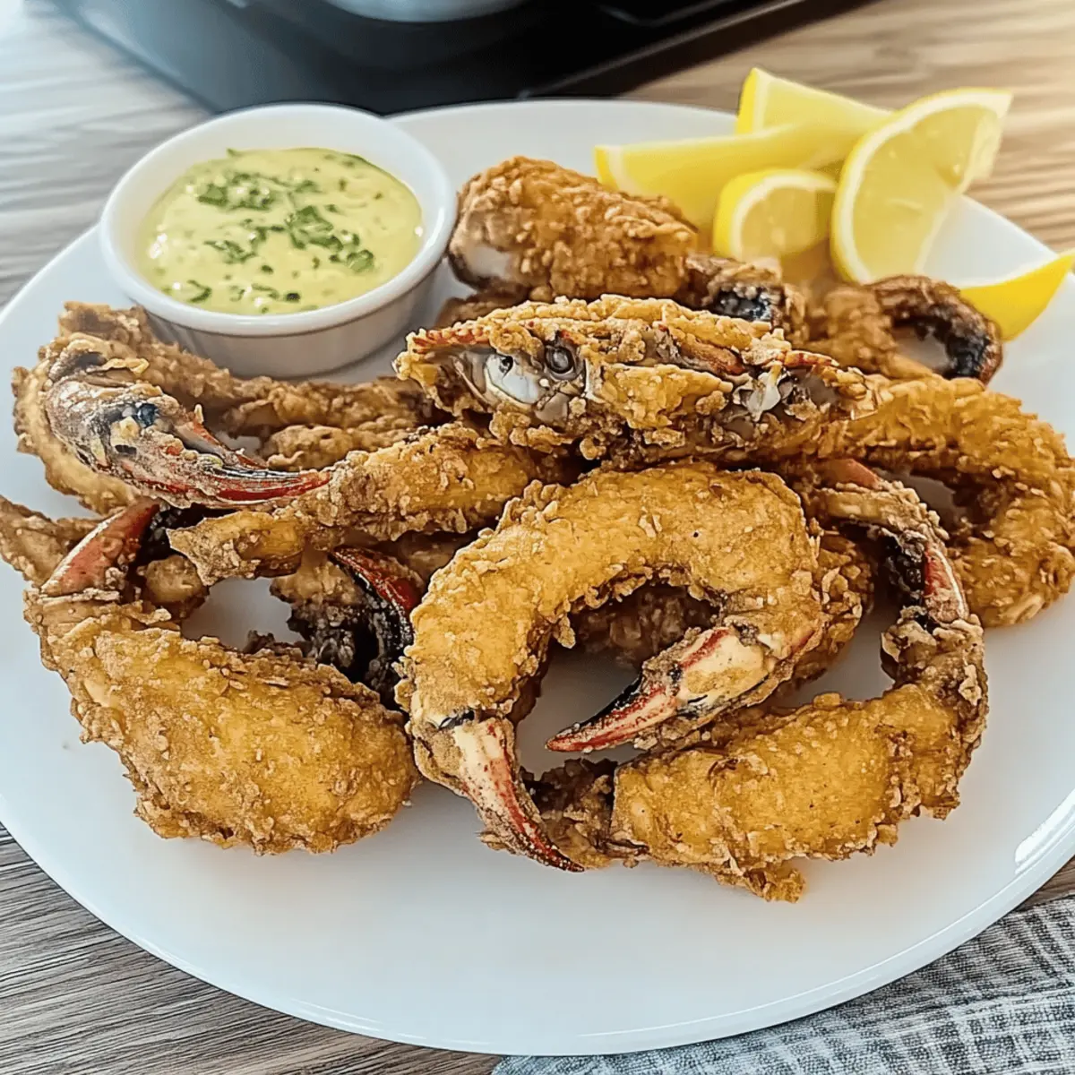 Fried Soft Shell Crabs kmldck