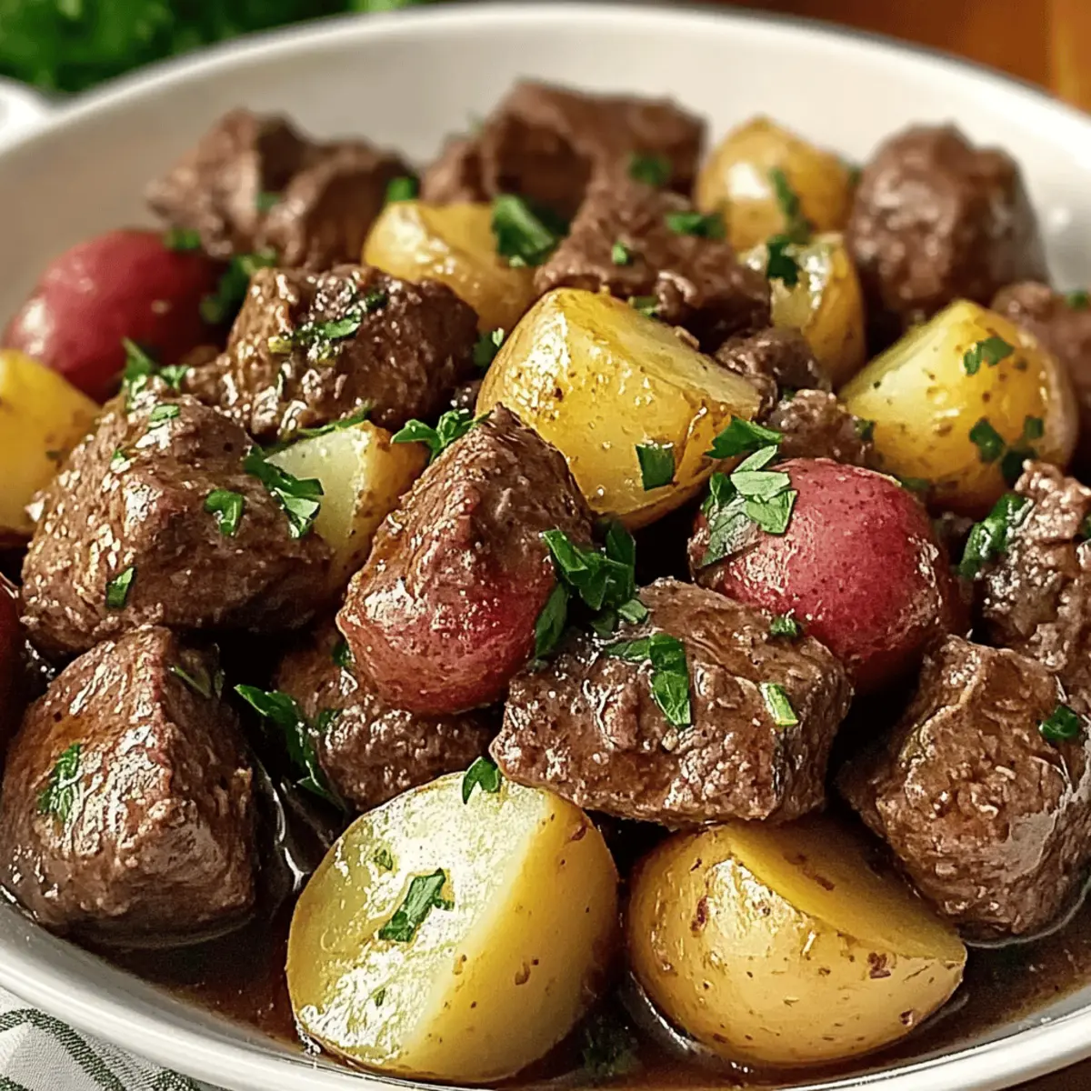Garlic Butter Beef Bites l7wzdg