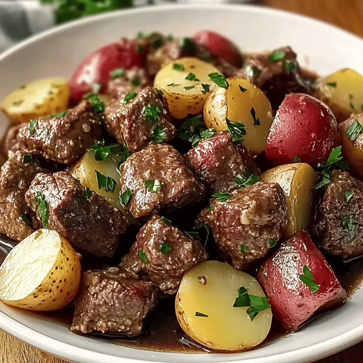 Garlic Butter Beef Bites lkpb2t