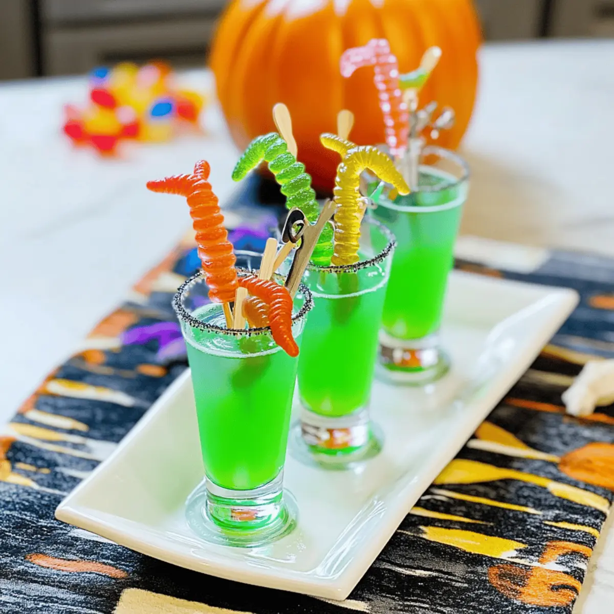 Ghastly Green Halloween Shooters for Spooky Festive Fun