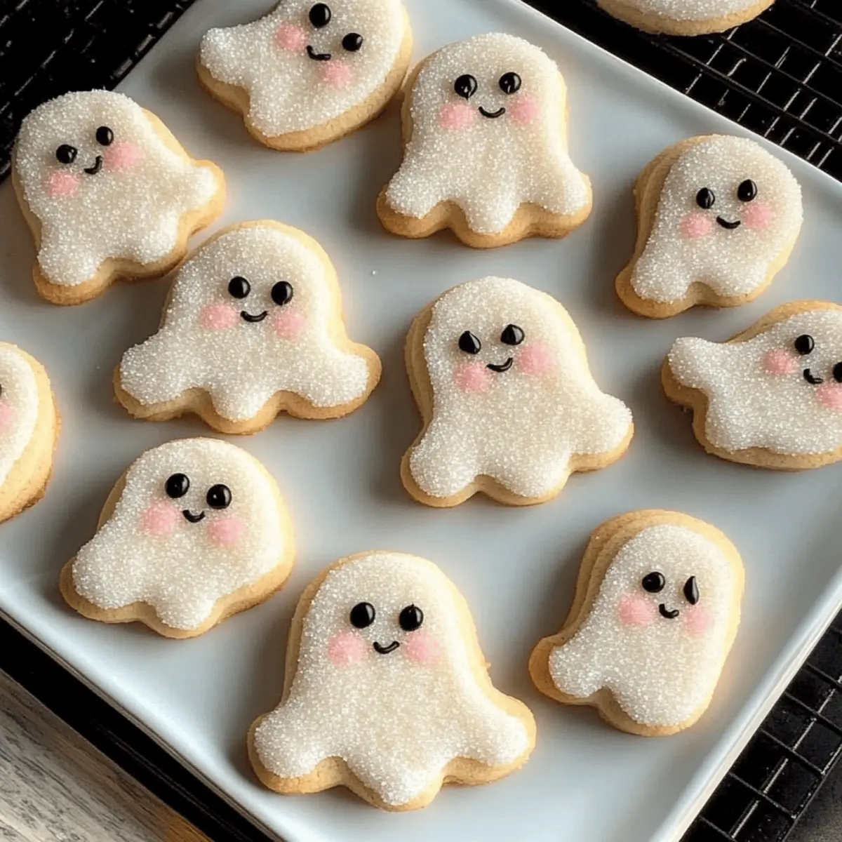 Delightful Soft Ghost Cookies Perfect for Halloween Fun