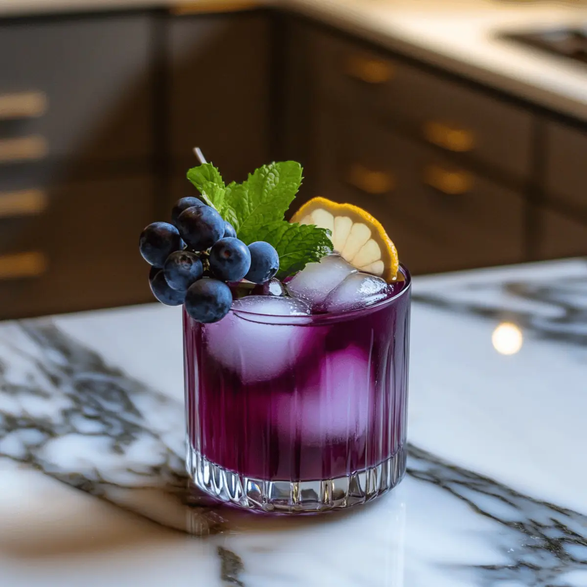 Ghoulish Grape Juice Mocktail ioun3k