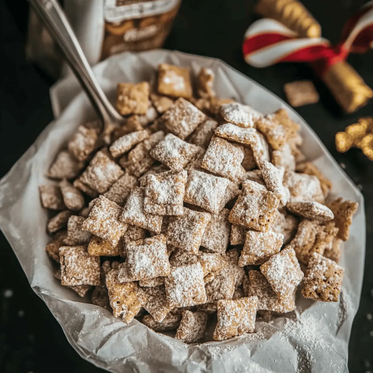 Gingerbread Puppy Chow enef7q