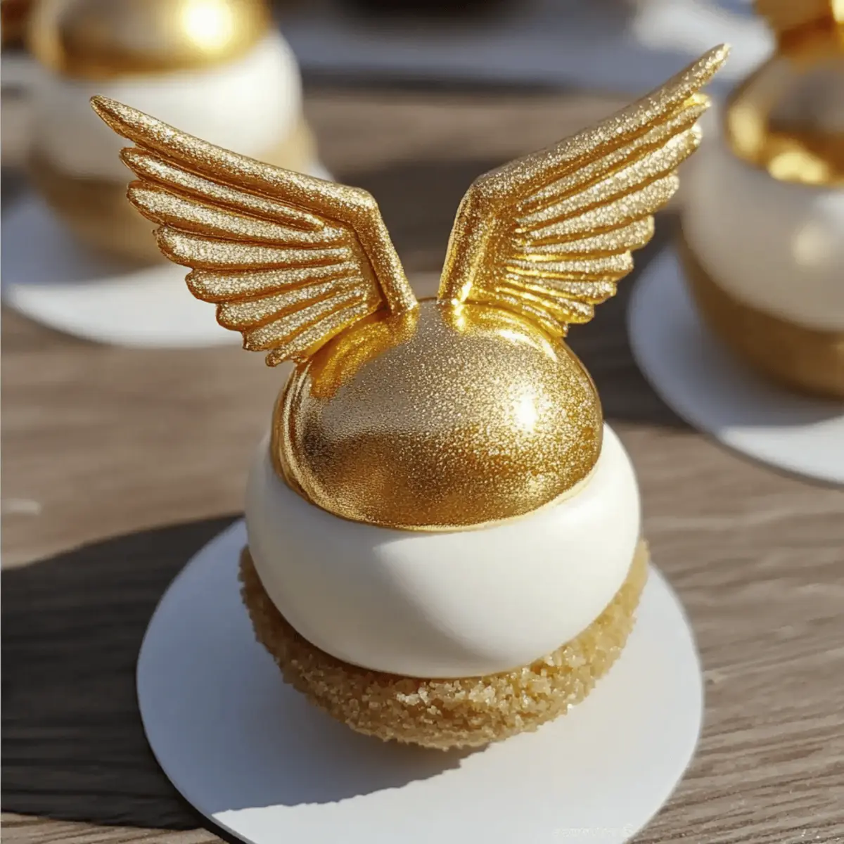 Golden Snitch Cheesecake Pops oukfvt