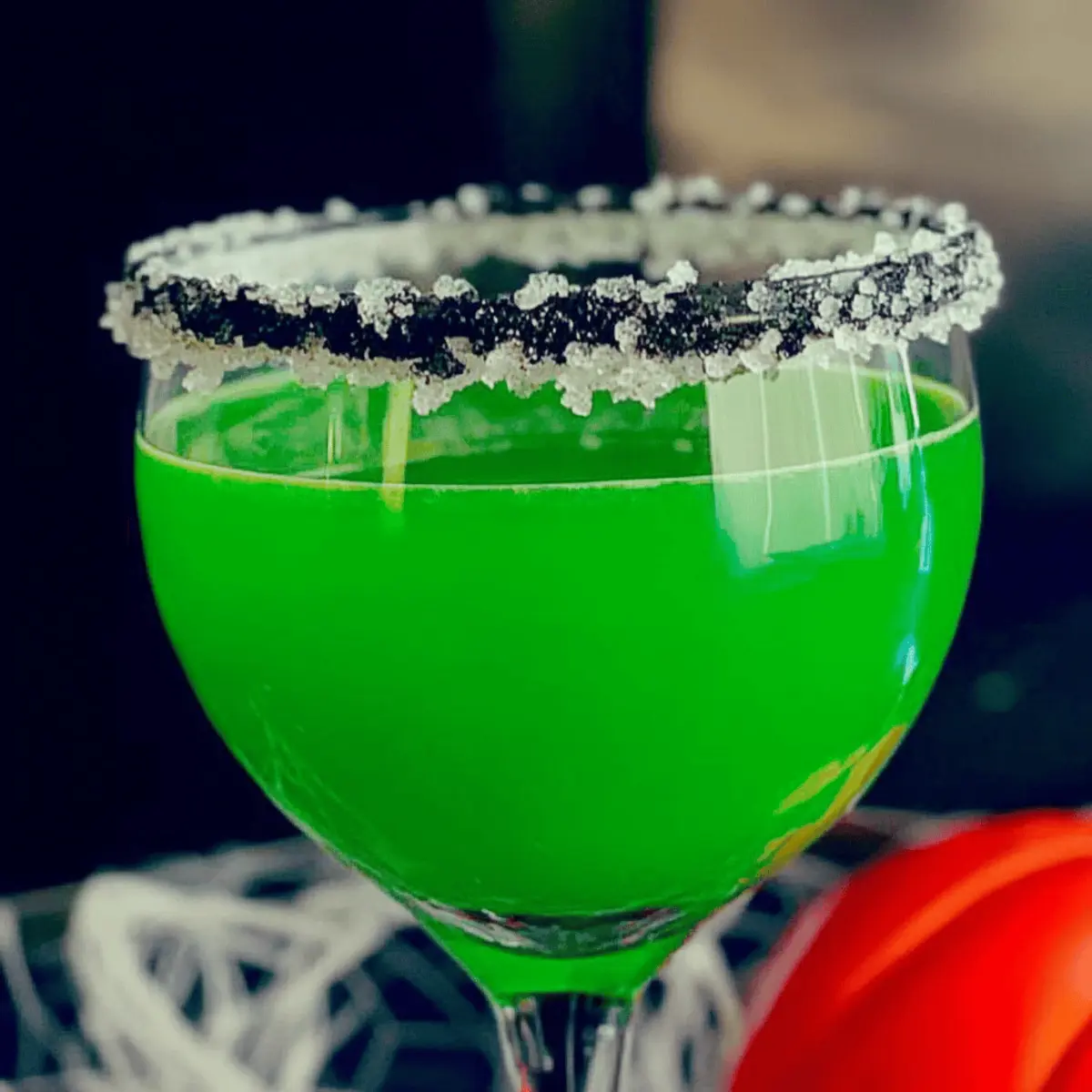 Spook Up Your Party with a Green Halloween Margarita