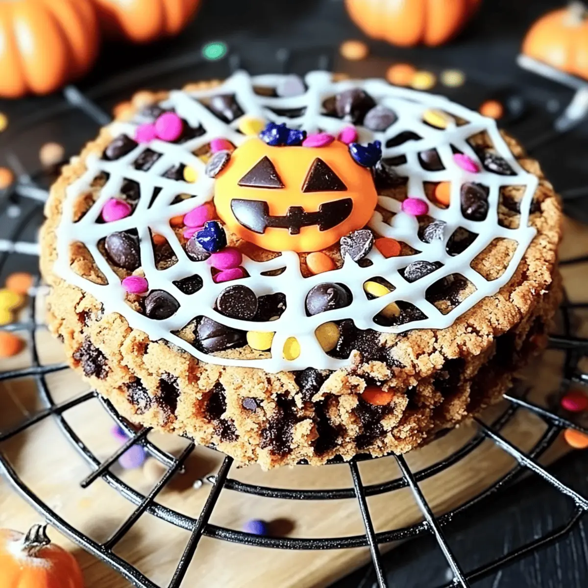 Halloween Cookie Cake: A Chewy, Festive Delight for Everyone