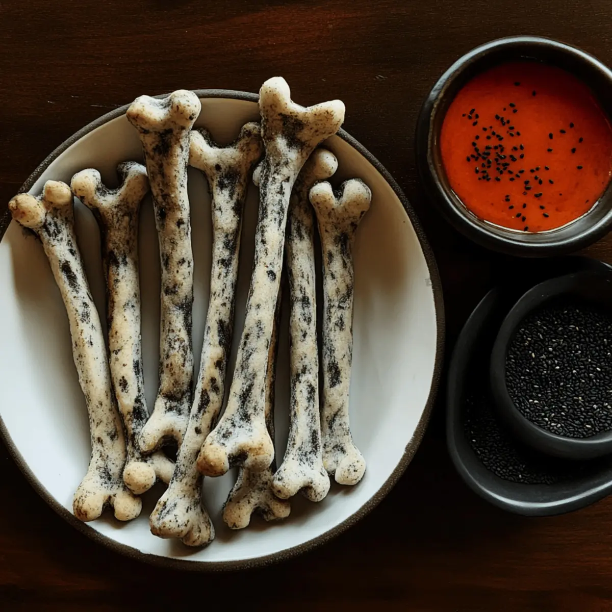 Spooky Halloween Grissini Breadsticks That Wow the Crowd